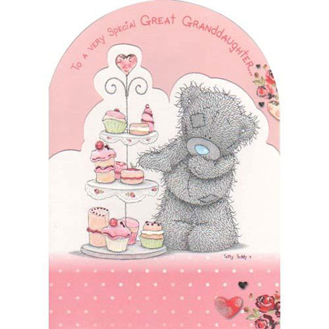 Great Granddaughter Birthday Me to You Bear Card £1.60